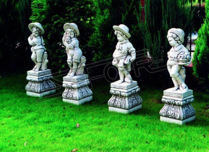 Junge 70cm Figur Statue Figuren Skulptur Statuen Garten Dekoration